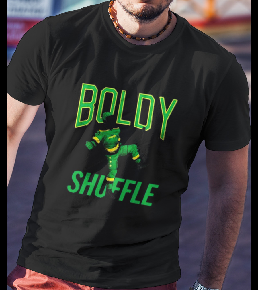 The Boldy Shuffle Minnesota Wild Hockey Player Moves T-Shirt