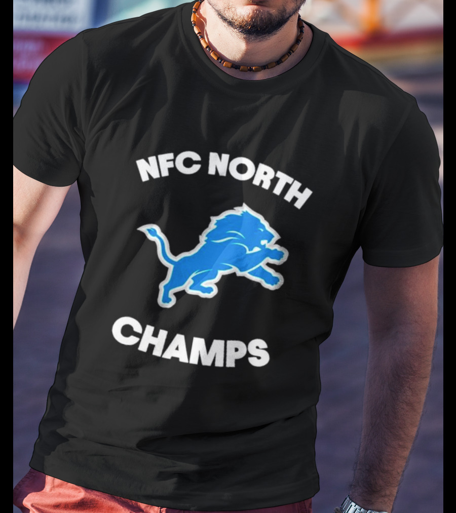 NFC North Champs Detroit Lions T-Shirt