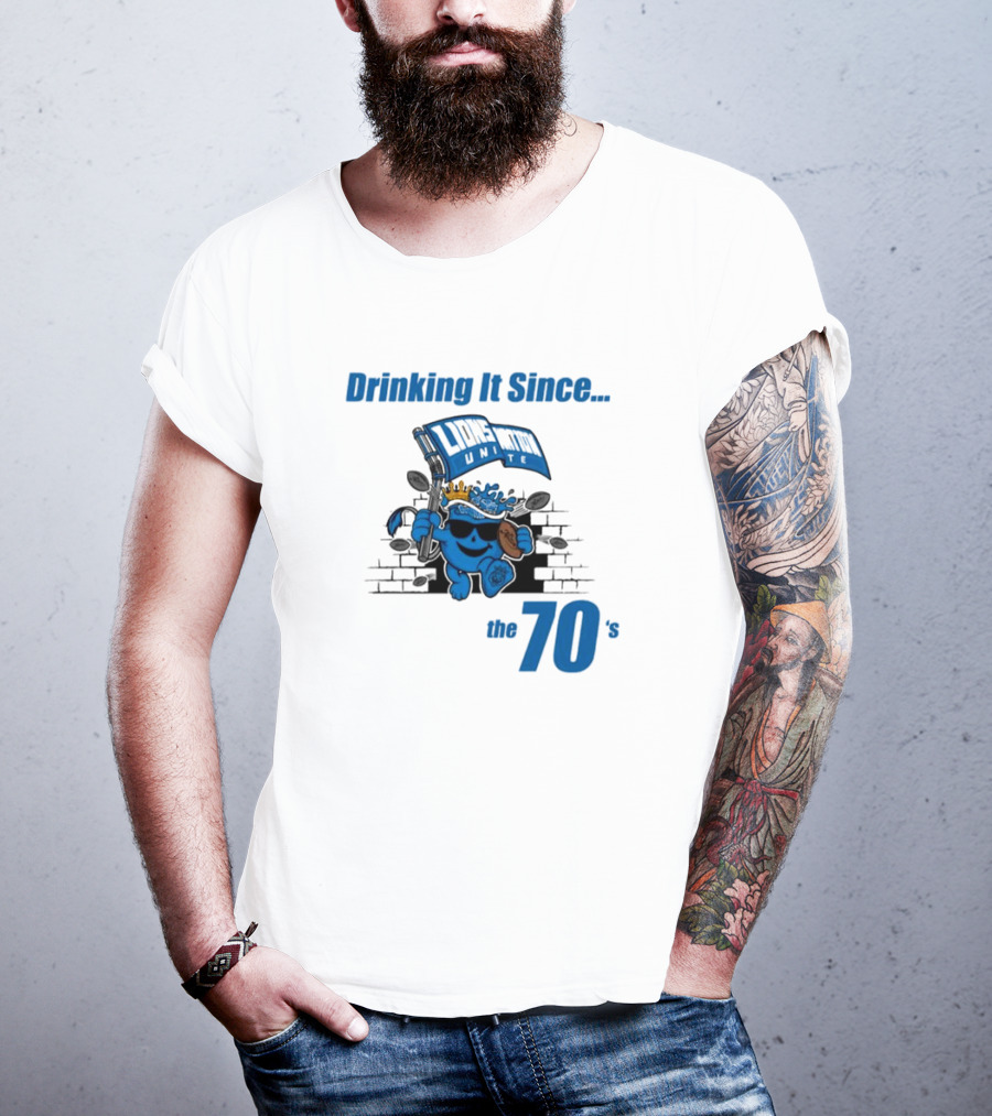 Drinking It Since The 70's Lions Unite T-Shirt