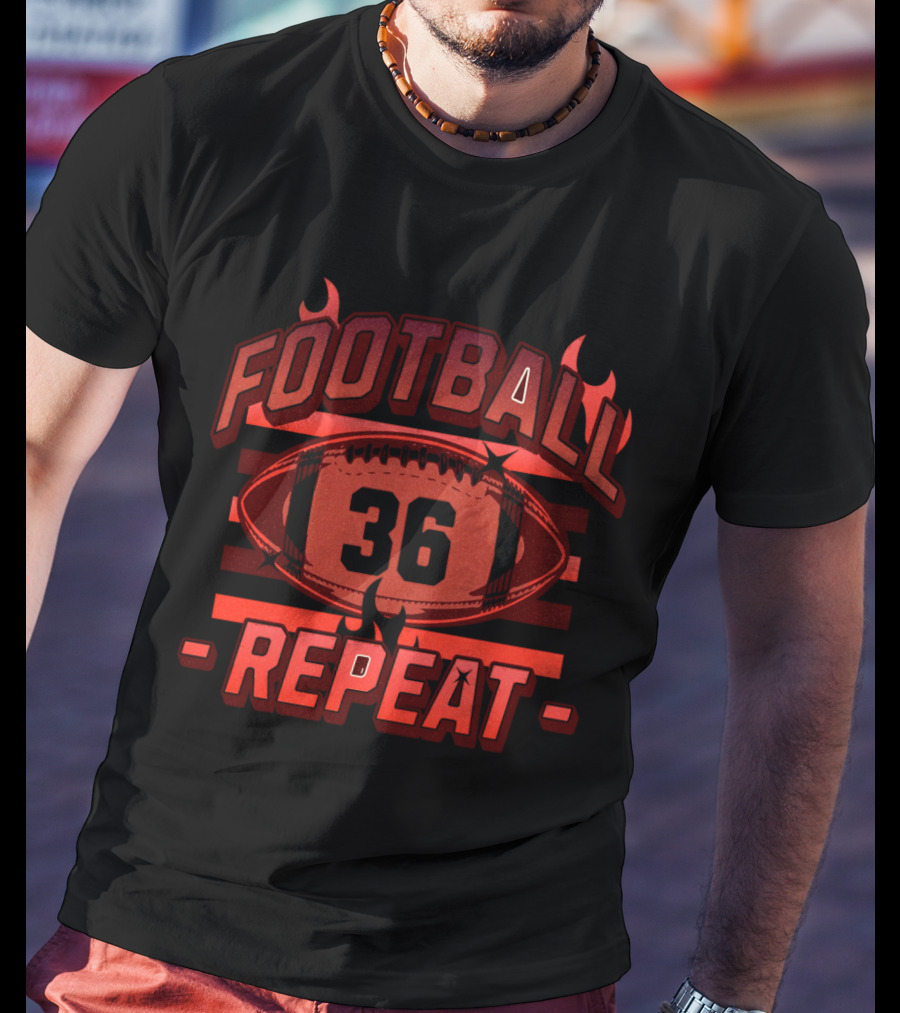 FOOTBALL 36 REPEAT T-Shirt