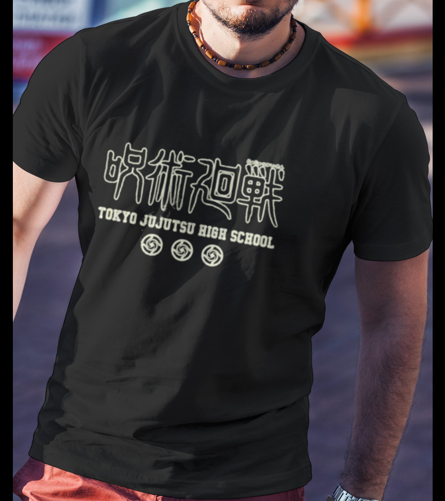 Tokyo Jujutsu High School Jujutsu Kaisen Symbols T-Shirt