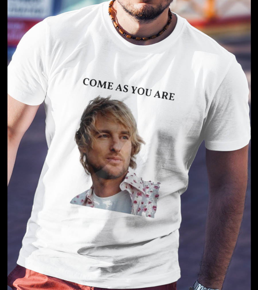 Owen Wilson Come As You Are Nirvana T-Shirt