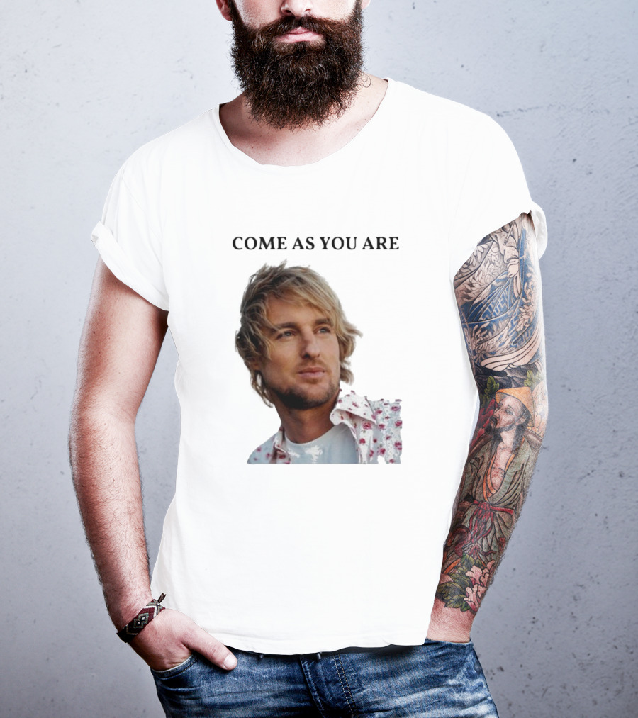 Owen Wilson Come As You Are Nirvana T-Shirt