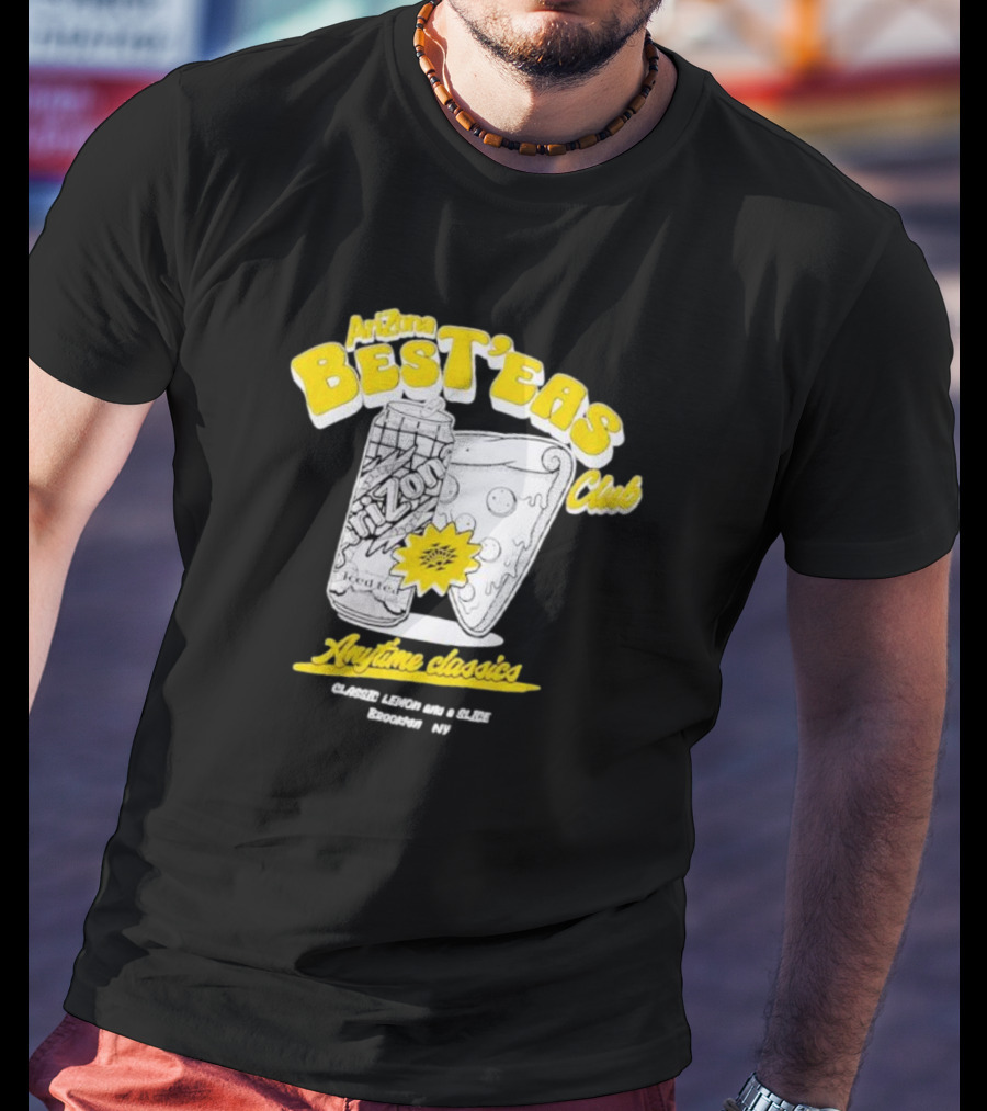 Arizona Best’eas Club Anytime Classics Pizza CLASSIC LEMON AN’ A SLICE Brooklyn NY T-Shirt