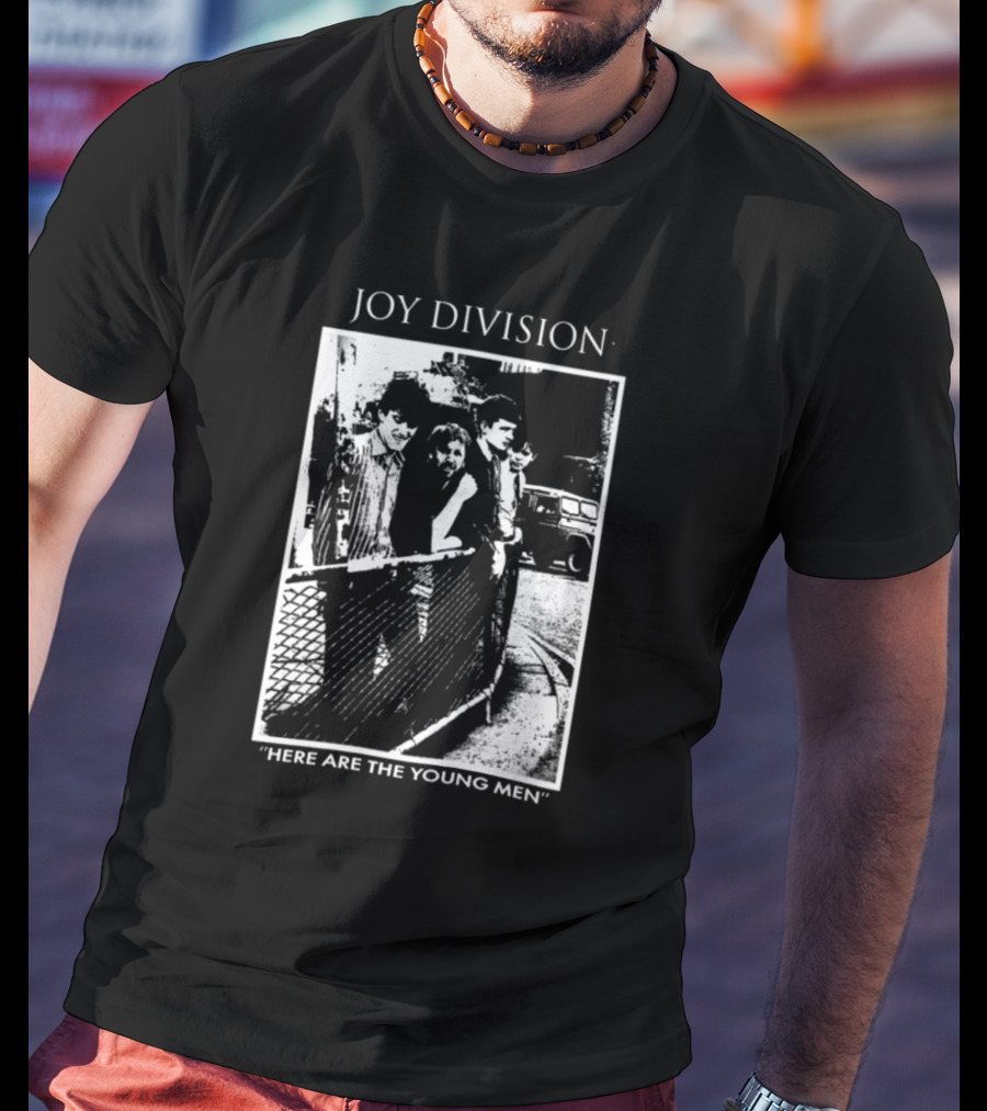 Joy Division Here Are The Young Men Vintage T-Shirt