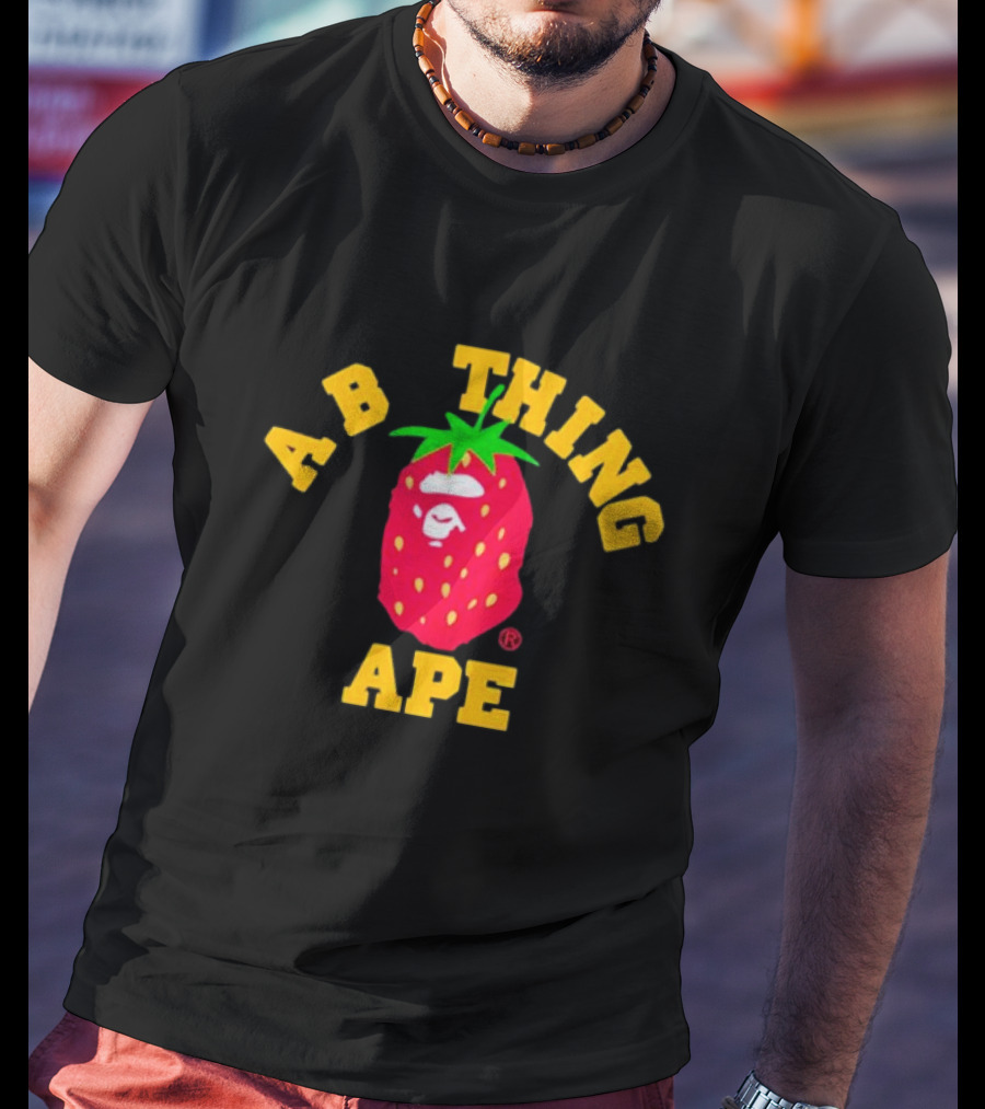 AB Thing Ape Strawberry T-Shirt