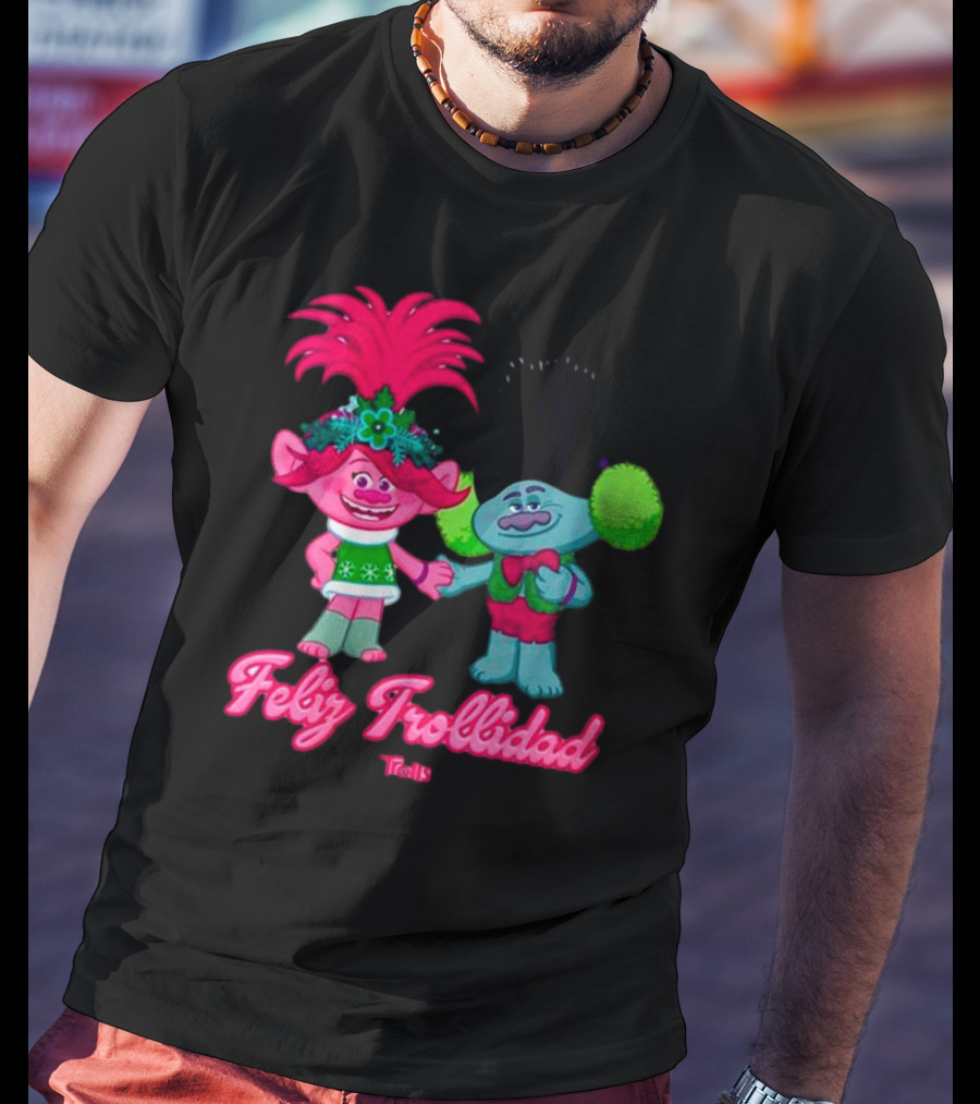 Feliz Trollidad Trolls Christmas T-Shirt