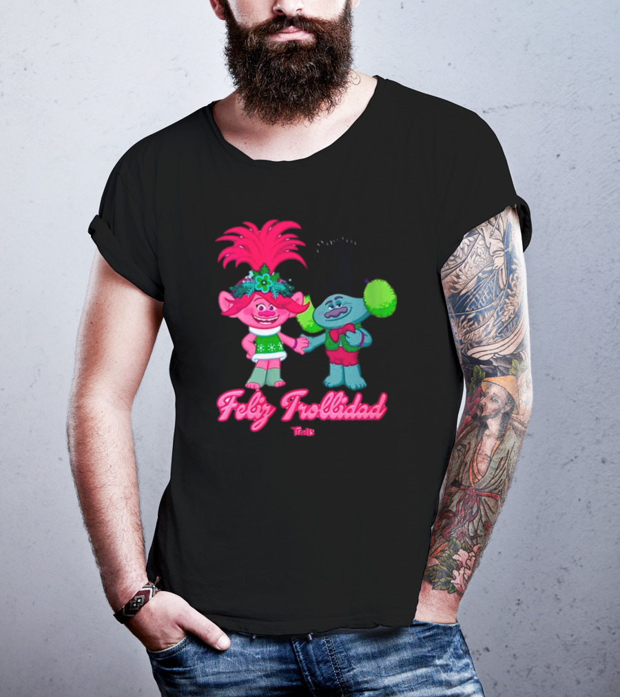 Feliz Trollidad Trolls Christmas T-Shirt
