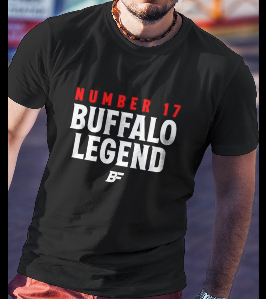 Josh Allen Number 17 Buffalo Legend BF T-Shirt