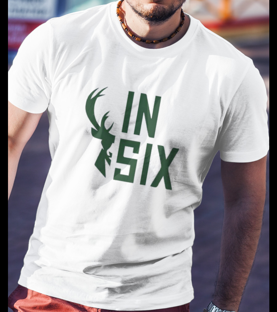 In Six Buck Deer Head T-Shirt