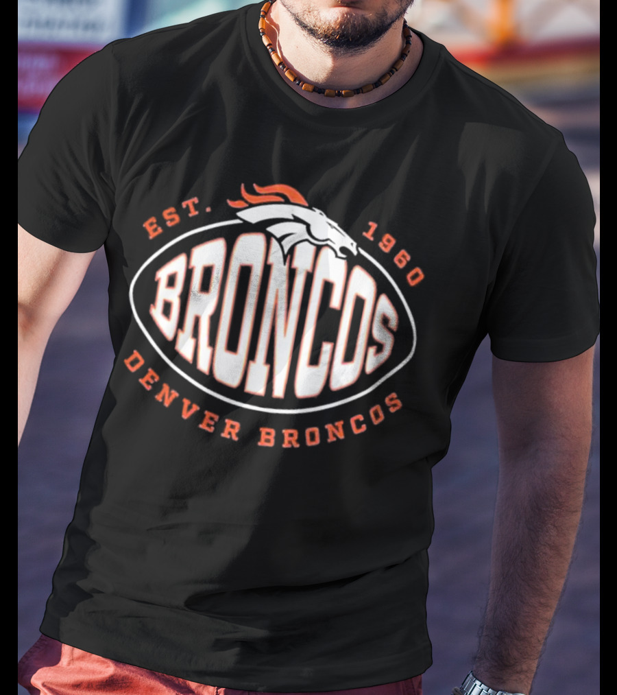Denver Broncos Est. 1960 NFL Trap Boss T-Shirt