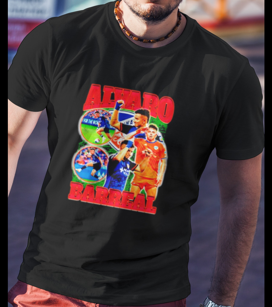 Alvaro Barreal Soccer Action Montage For The Noche T-Shirt