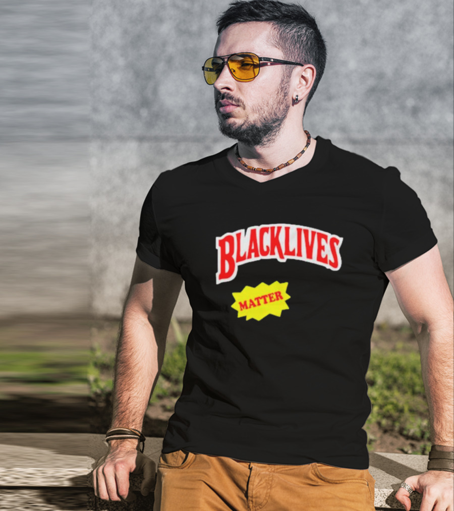 Black Lives Matter Backwoods Style Retro T-Shirt