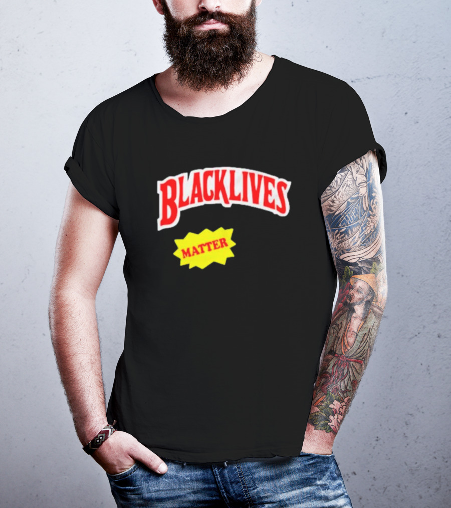 Black Lives Matter Backwoods Style Retro T-Shirt