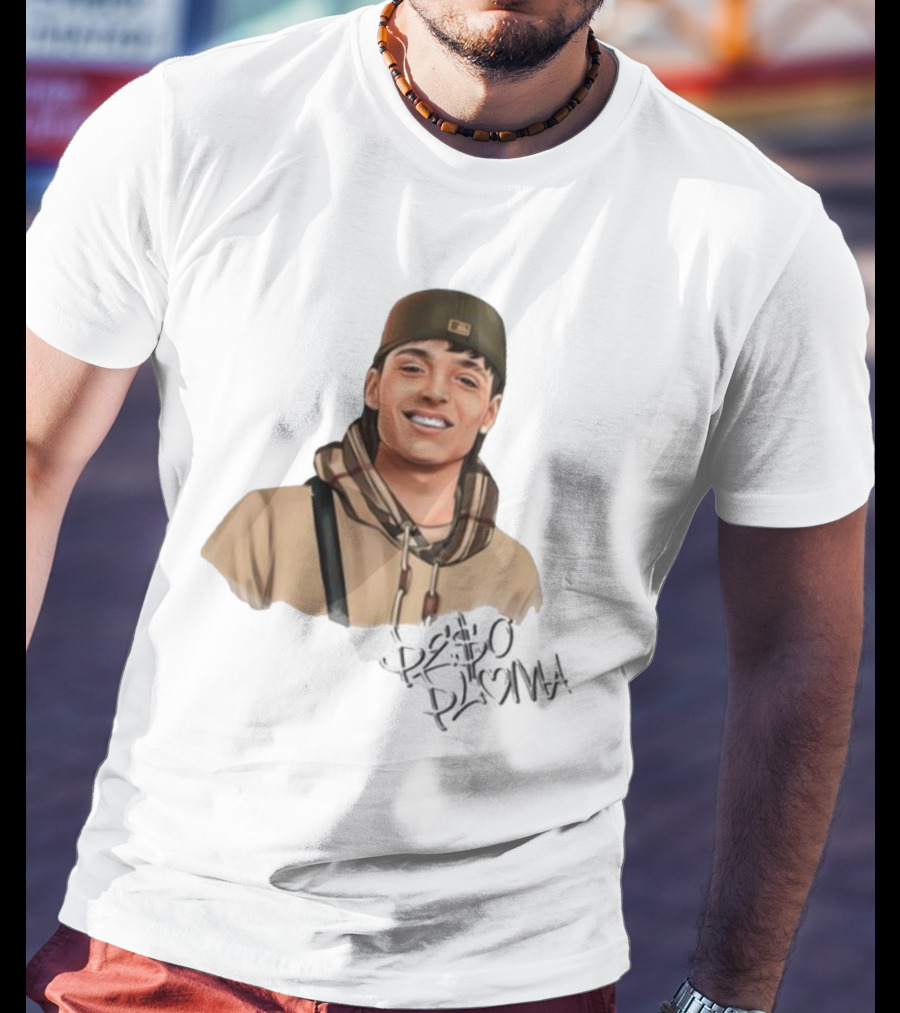 Hand Drawn Peso Pluma Casual Hoodie Portrait T-Shirt