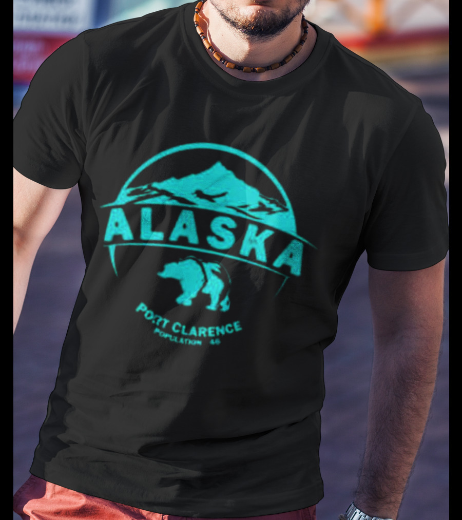 Alaska Port Clarence Population 46 Bear Mountain T-Shirt