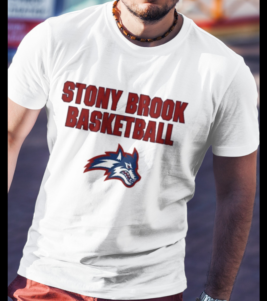 Stony Brook Basketball Seawolves Team T-Shirt