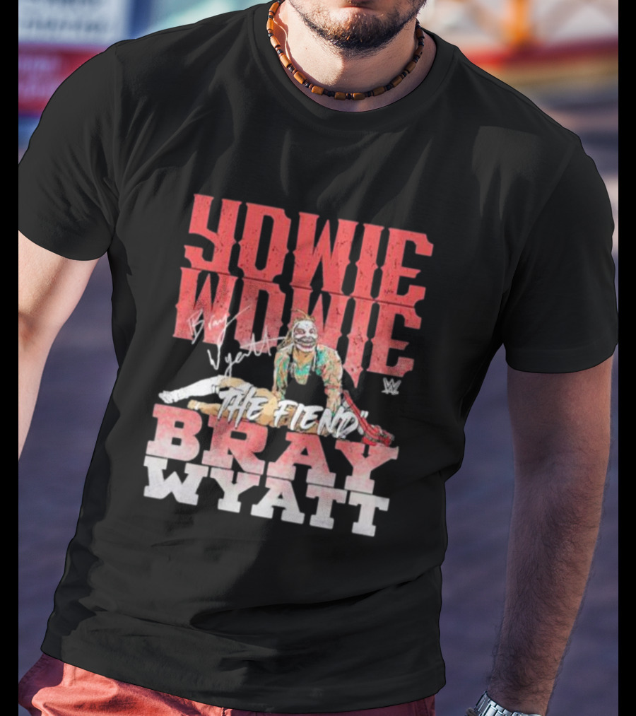 Yowie Wowie Bray Wyatt The Fiend WWE Signature 500 Level T-Shirt
