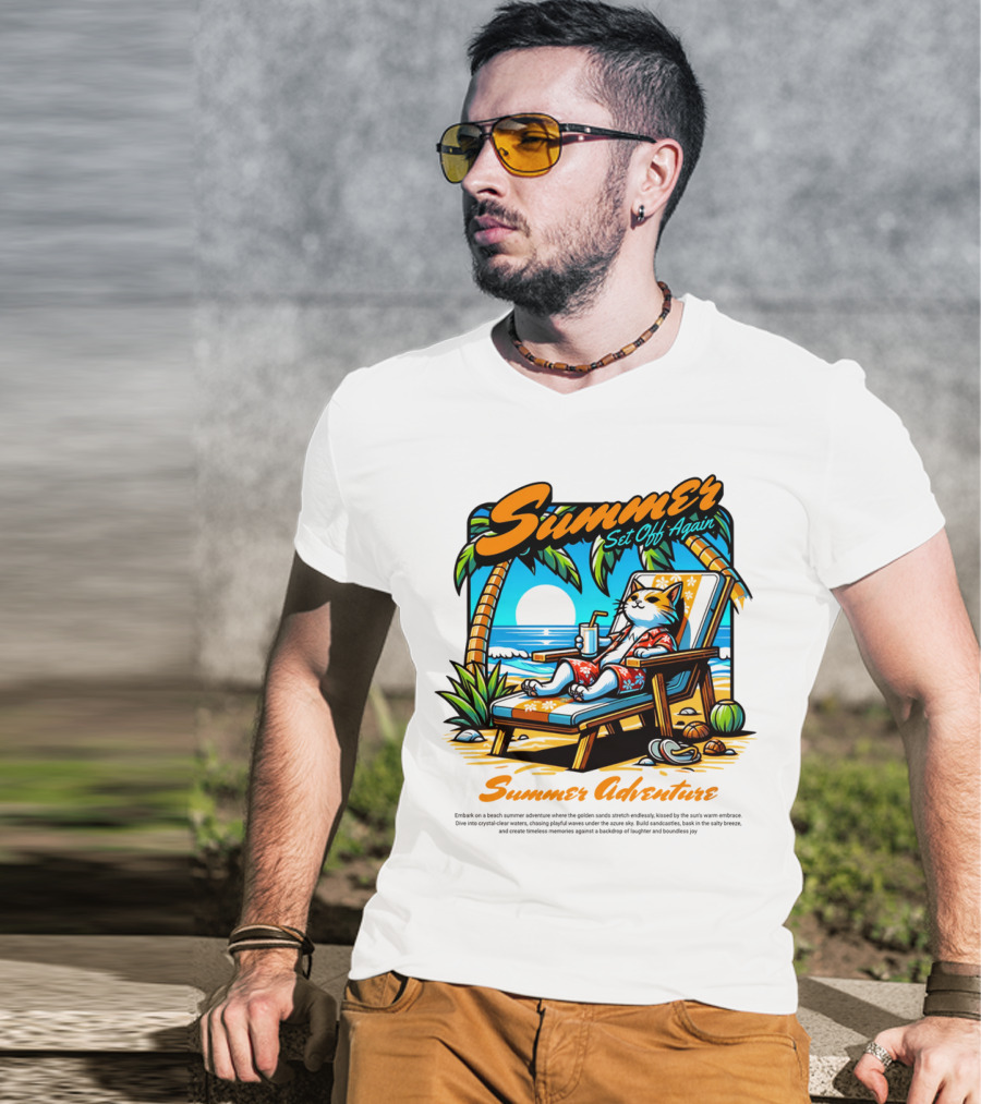 Summer Set Off Again Adventure T-Shirt