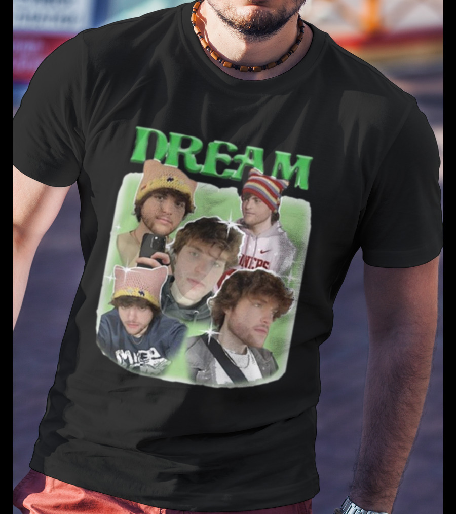 Dream Dreamwastaken Collage Hat Hoodie Star Glow T-Shirt