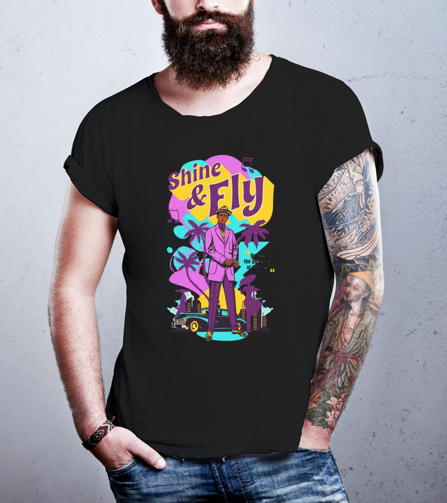 Shine And Fly He Was The Godfather Of Them All T-Shirt