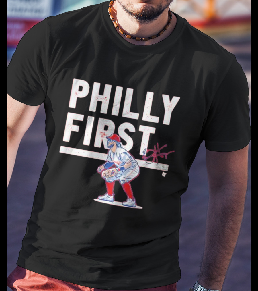 Bryce Harper Philly First Baseball Player T-Shirt