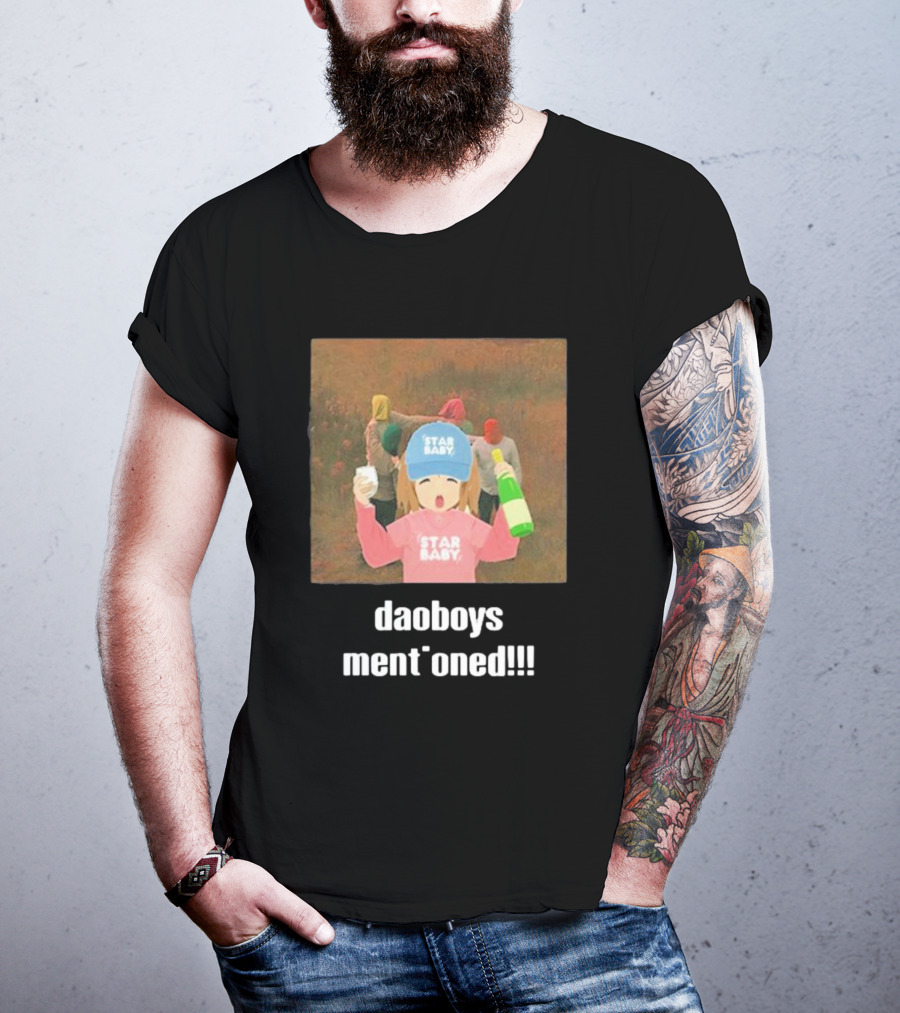 Daoboys Mentioned Star Baby Celebration Scene T-Shirt