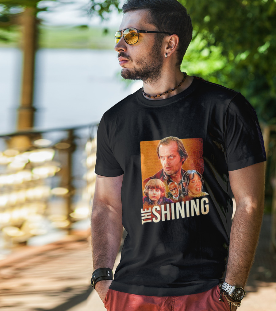 The Shining Jack Torrance Classic Halloween Scene T-Shirt