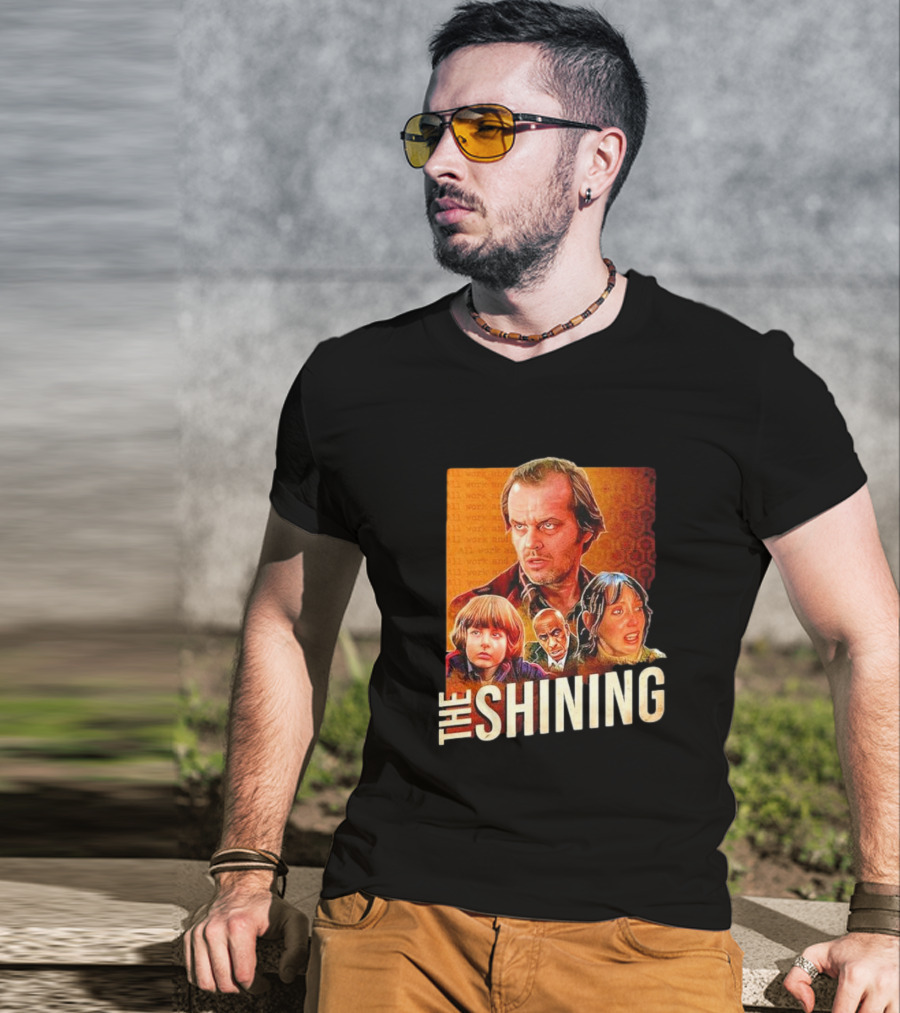 The Shining Jack Torrance Classic Halloween Scene T-Shirt