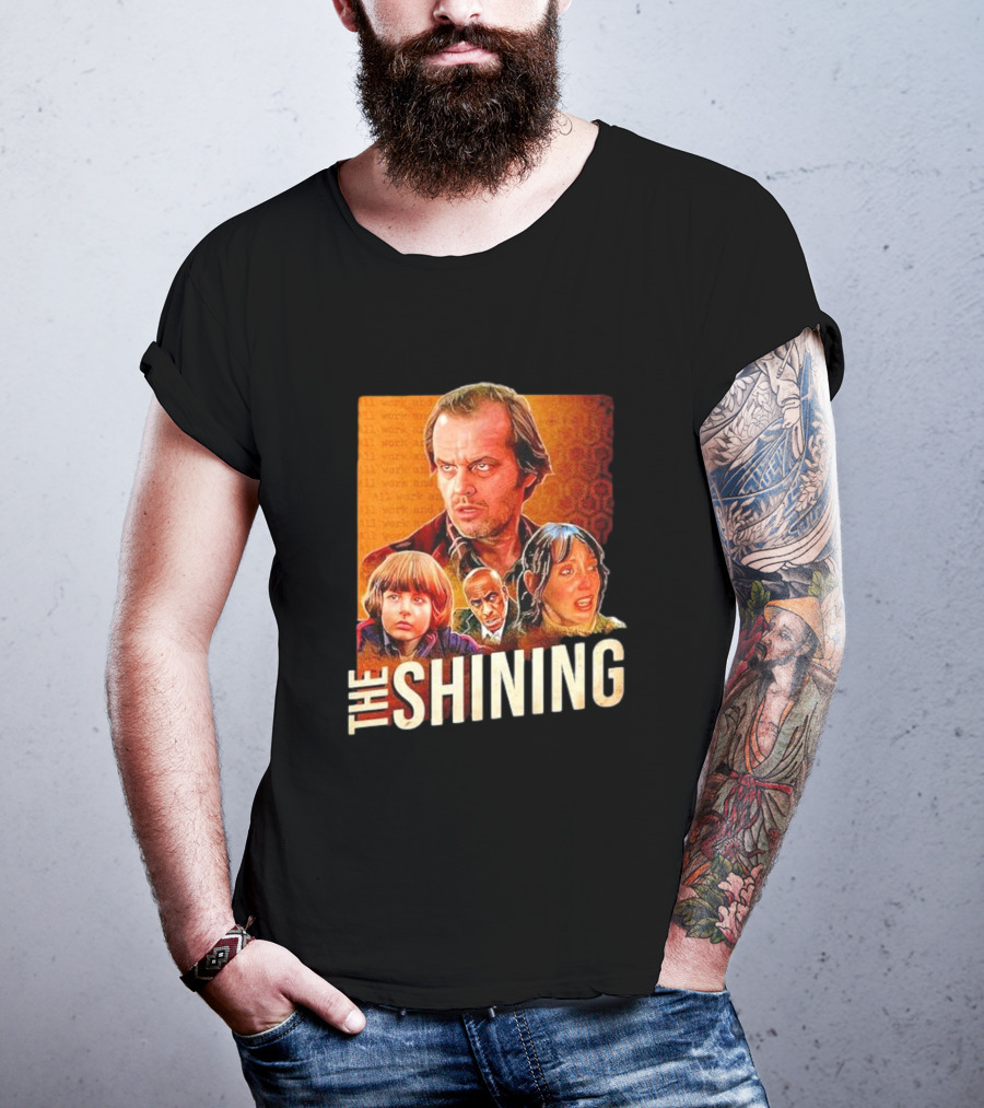 The Shining Jack Torrance Classic Halloween Scene T-Shirt