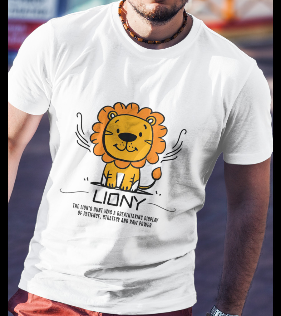 Liony Kidswear Breathtaking Display Of Patience Strategy Raw Power T-Shirt