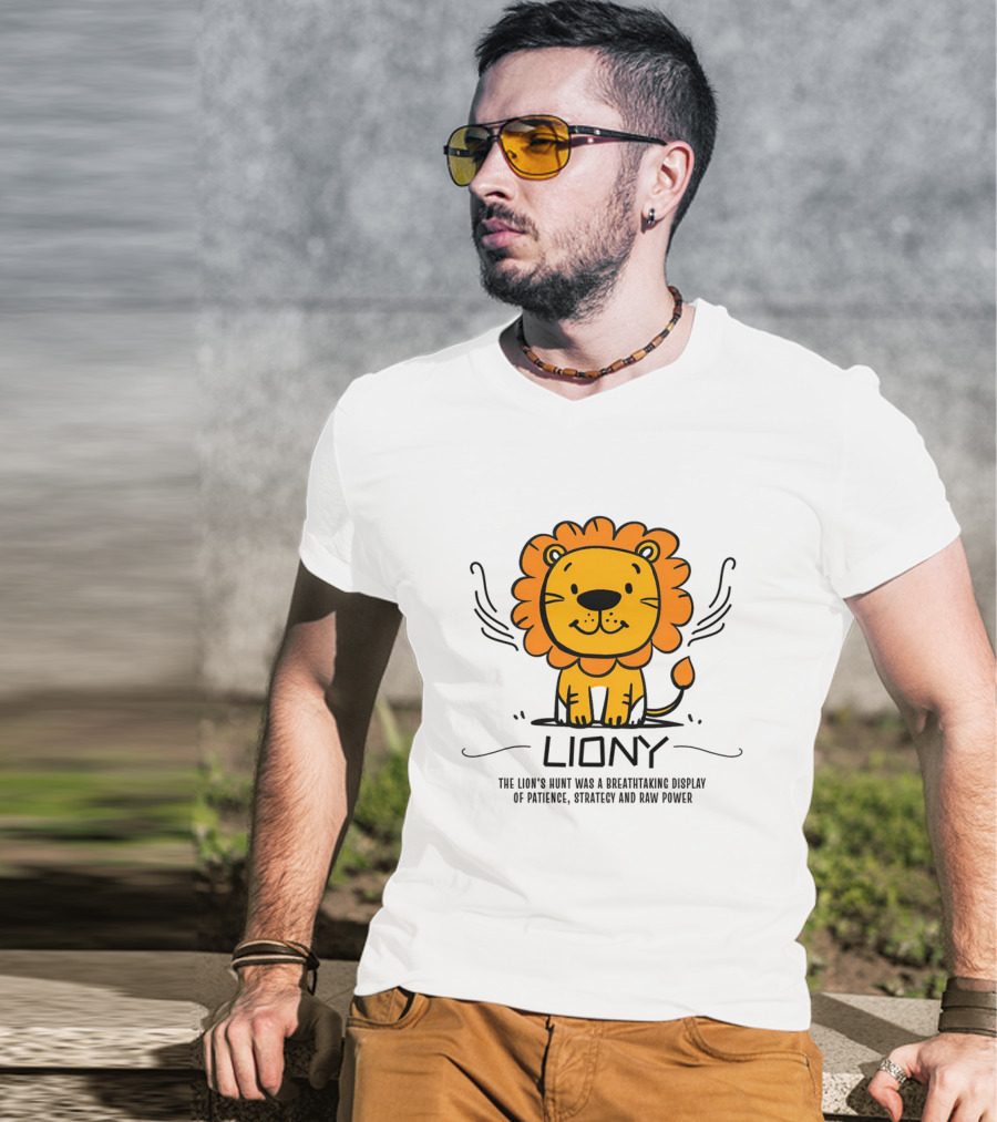 Liony Kidswear Breathtaking Display Of Patience Strategy Raw Power T-Shirt