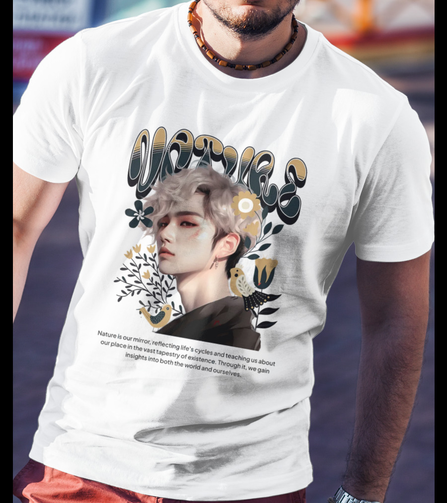 NATURE Floral Reflections Of Life And Existence T-Shirt