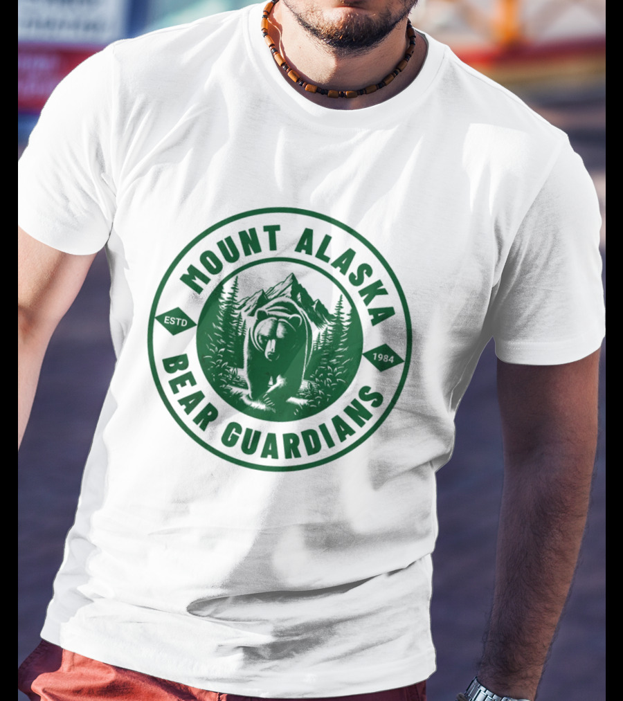 Mount Alaska Bear Guardians ESTD 1964 T-Shirt