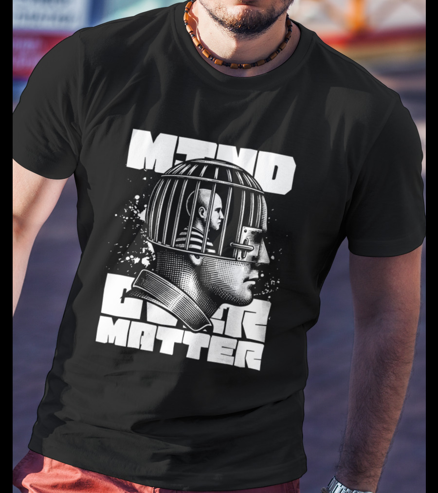 MIND OVER MATTER Prisoner Head T-Shirt