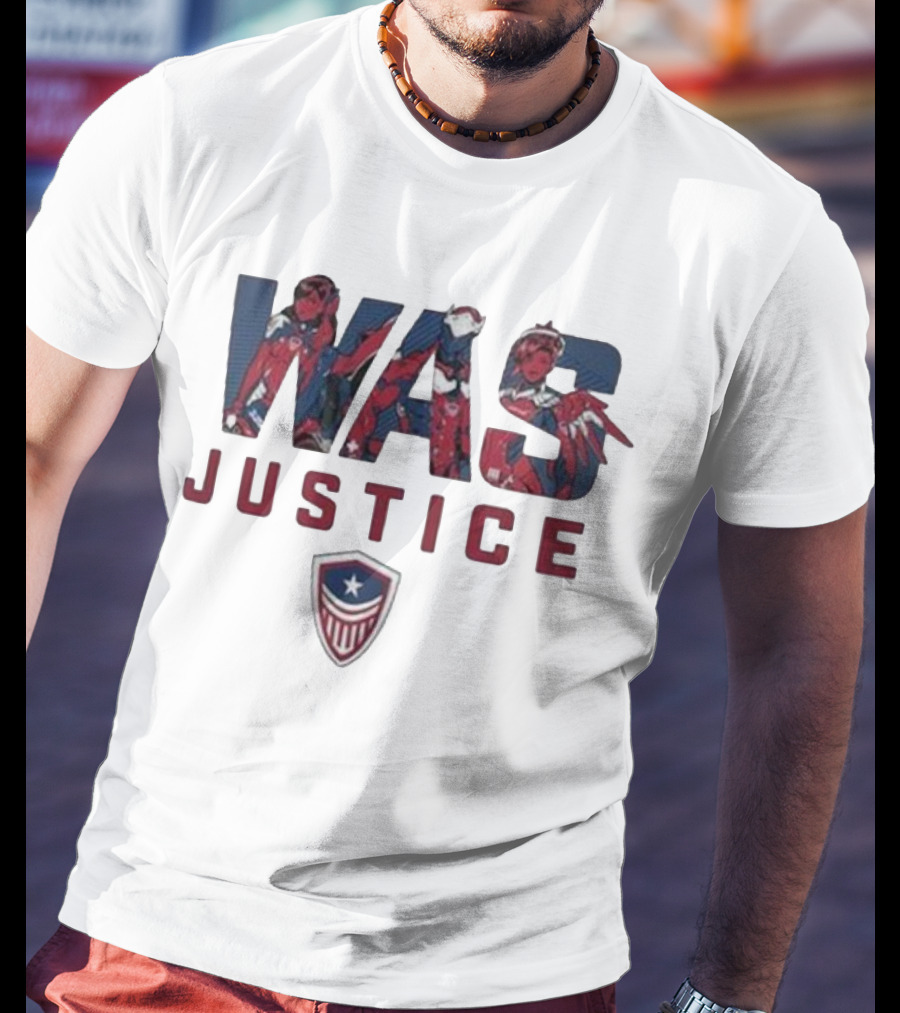 WAS Justice Washington Hero Shield T-Shirt