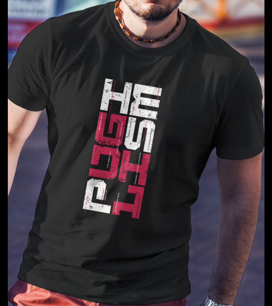 Pugilist Typographic Athletic Fight Sports T-Shirt