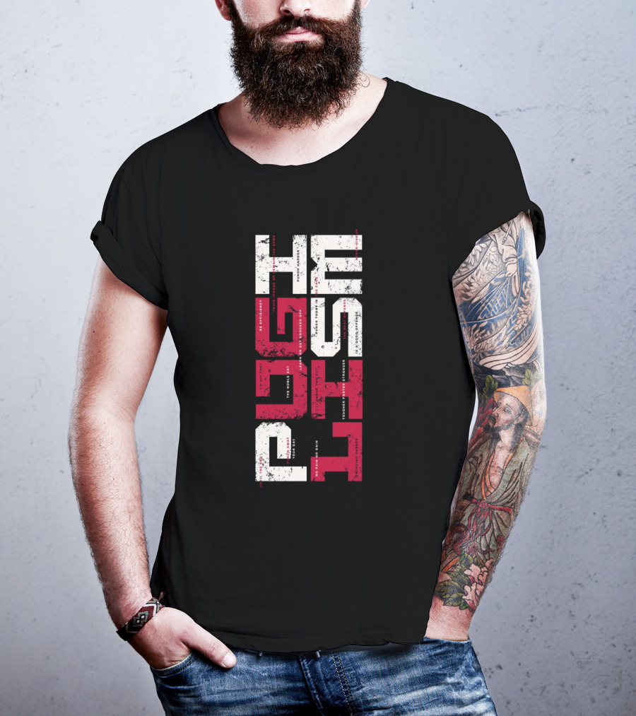 Pugilist Typographic Athletic Fight Sports T-Shirt