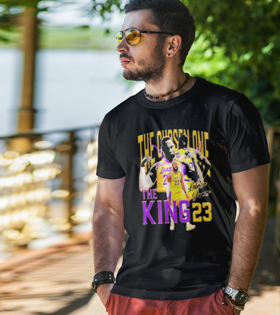 The Chosen One The King 23 LeBron James Lakers T-Shirt
