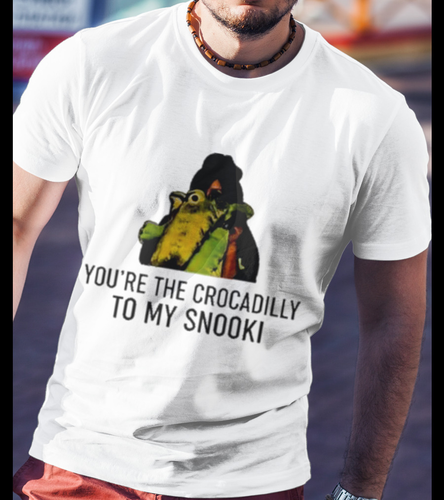You're The Crocadilly To My Snooki Fun Colorful Frog T-Shirt