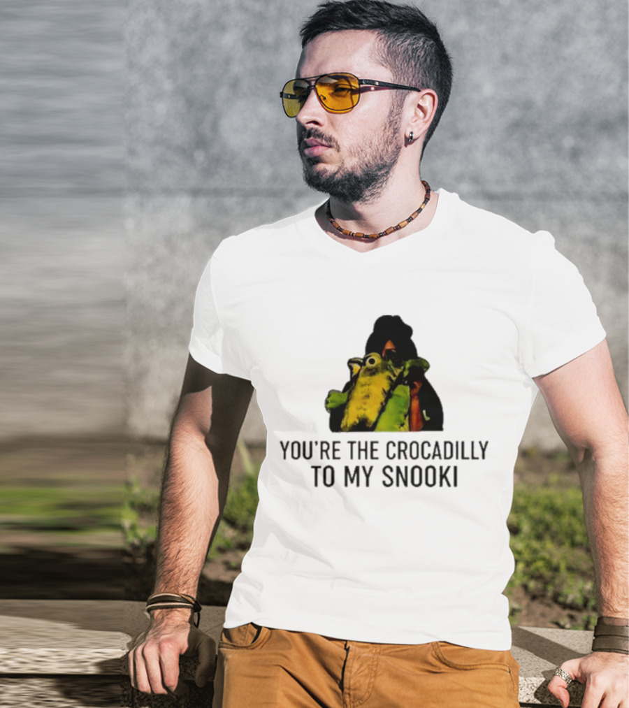 You're The Crocadilly To My Snooki Fun Colorful Frog T-Shirt