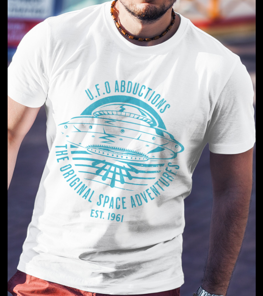 U.F.O Abductions The Original Space Adventures Est. 1961 T-Shirt