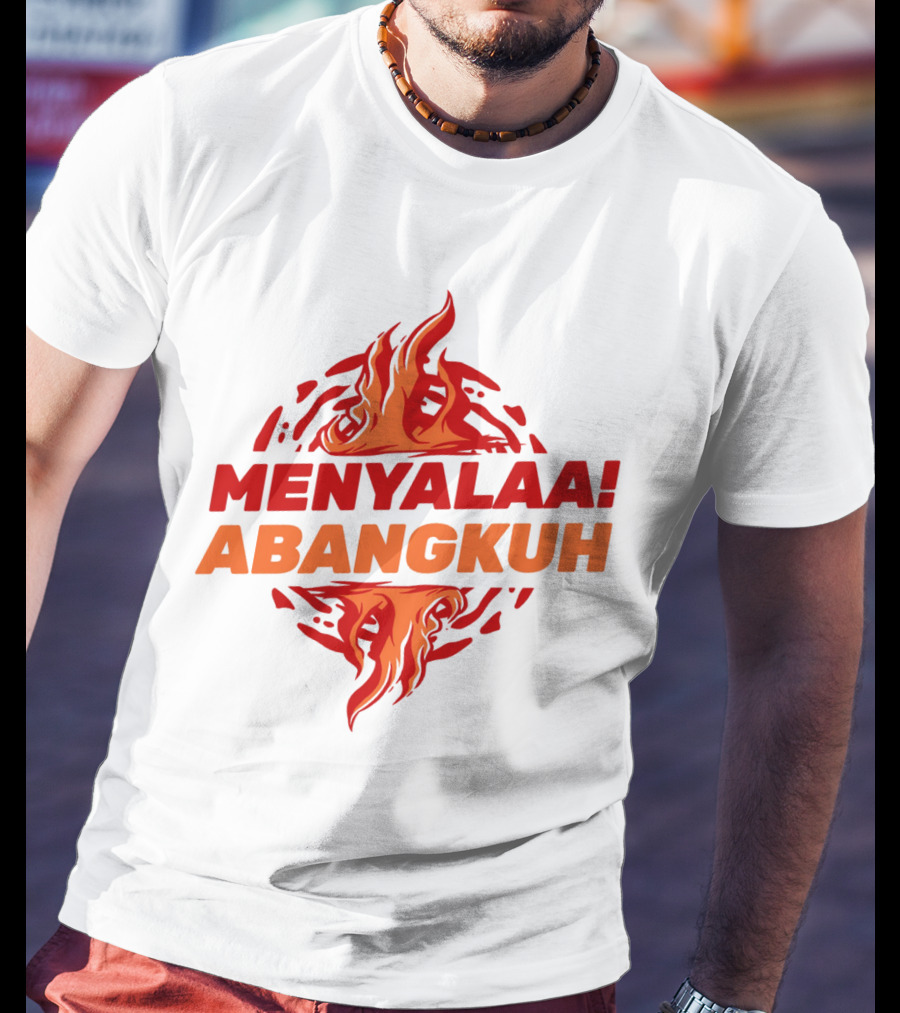 MENYALAA ABANGKUH Flame T-Shirt