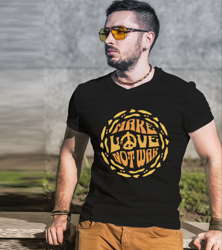 Make Love Not War Peace T-Shirt