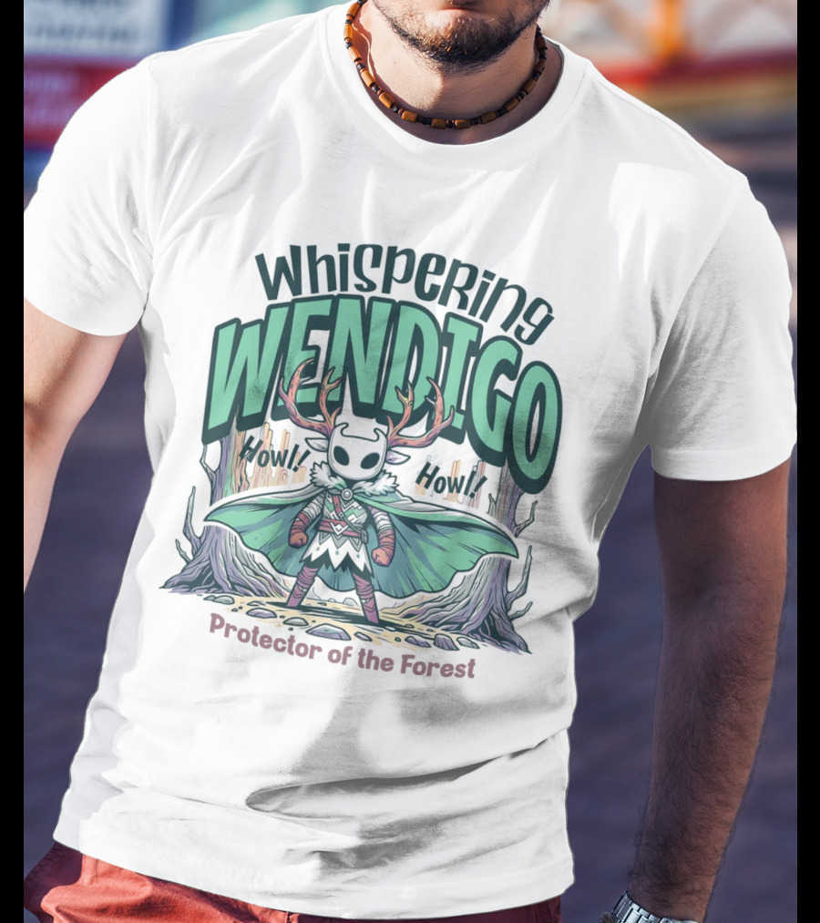 Whispering Wendigo Protector Of The Forest T-Shirt