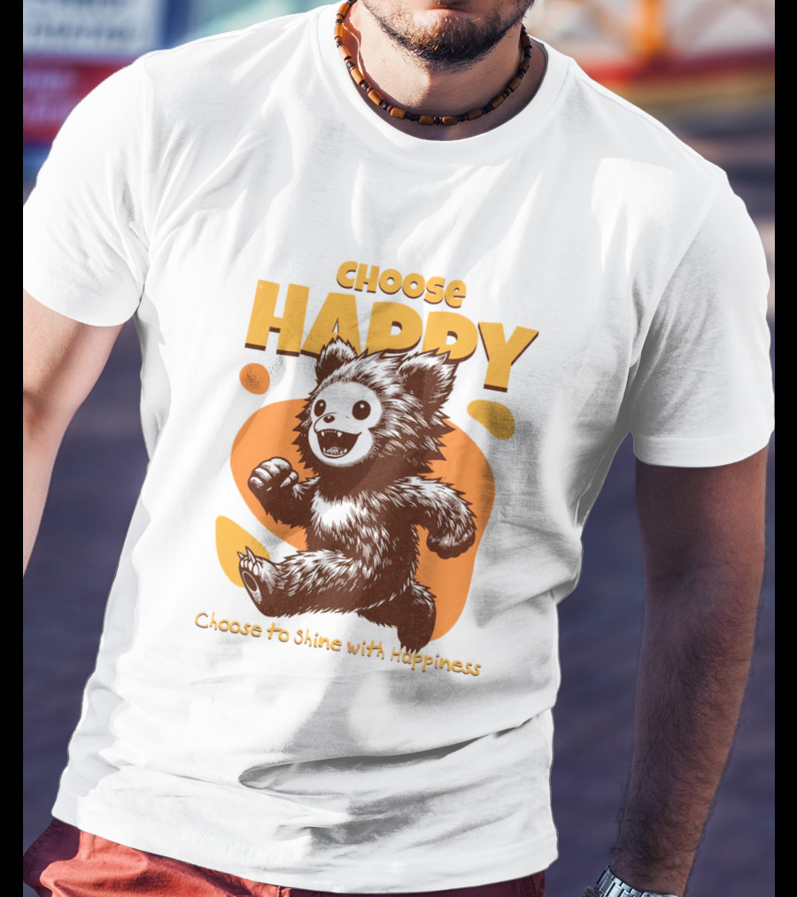 Choose Happy Choose To Shine With Happiness T-Shirt