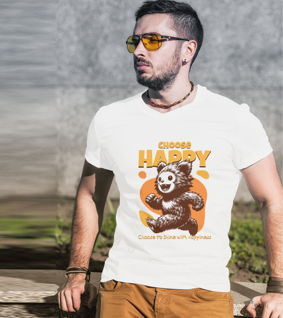 Choose Happy Choose To Shine With Happiness T-Shirt