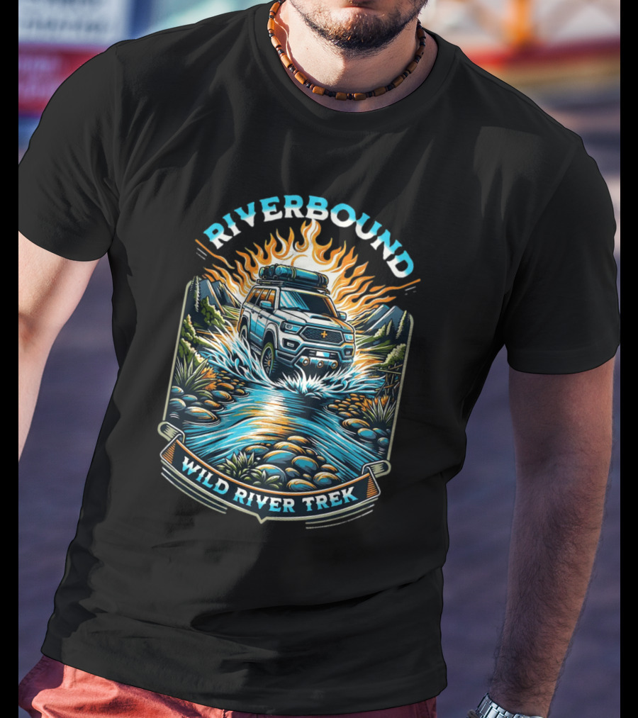 Riverbound Wild River Trek Adventurebound Off-Road Expedition T-Shirt