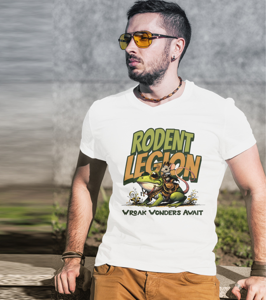 Rodent Legion Vroak Wonders Await T-Shirt