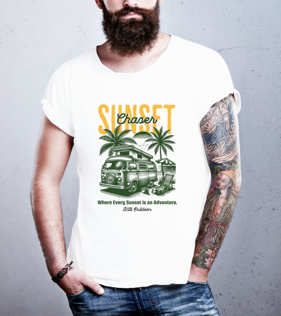 Sunset Chaser Where Every Sunset Is An Adventure Kittl Outdoor T-Shirt